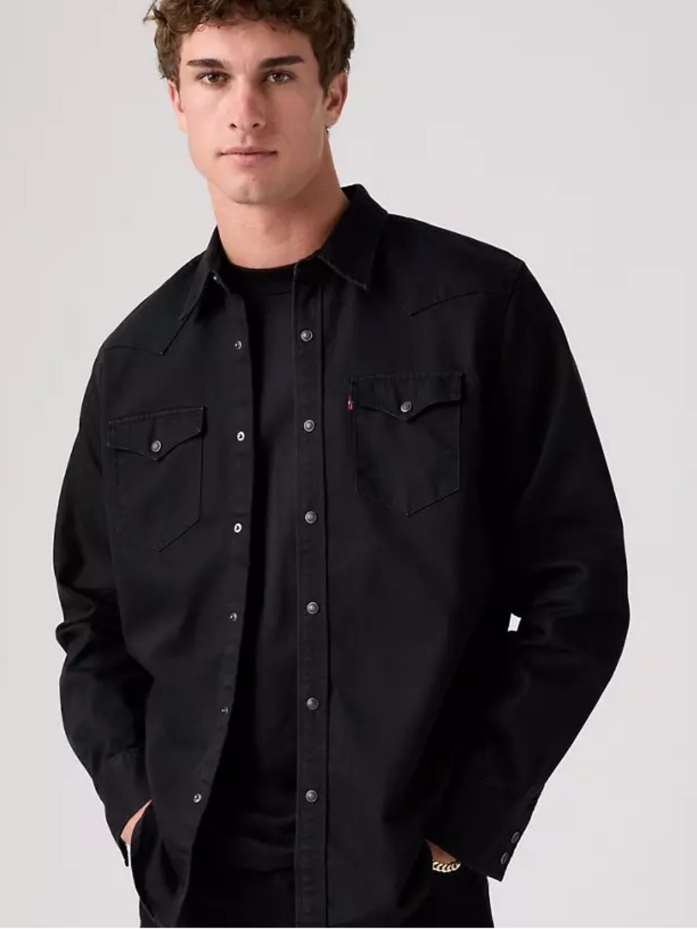 Levi’s Classic Denim Western Standard Fit Shirt